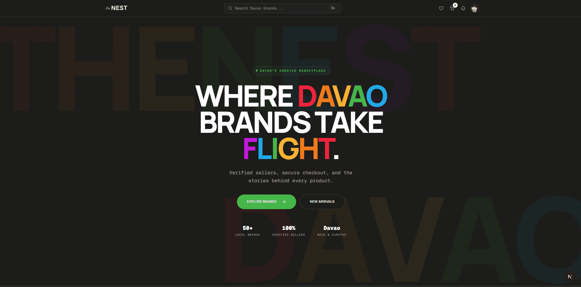 The Nest — Local Brands Marketplace
